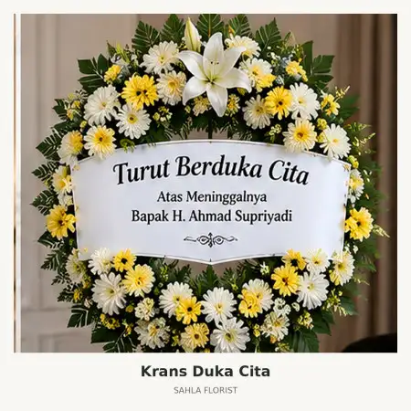 Krans Bunga Duka Tangerang Selatan